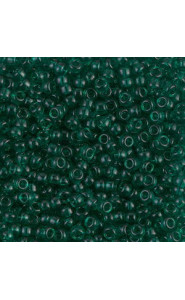 Miyuki rocailles Perlen 8/0 - Transparent emerald 8-147